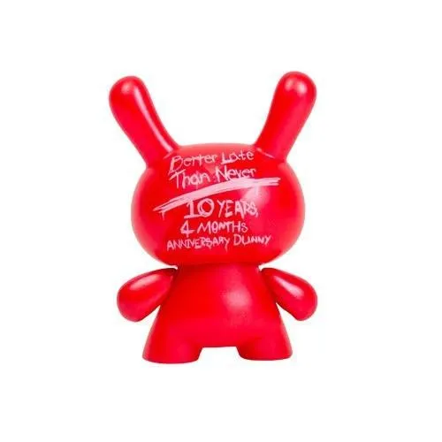 10th Anniversary 3" Dunny - Red Edition