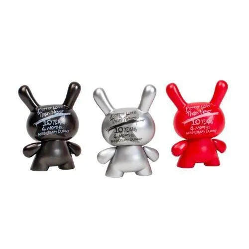 10th Anniversary 3" Dunny - Red Edition