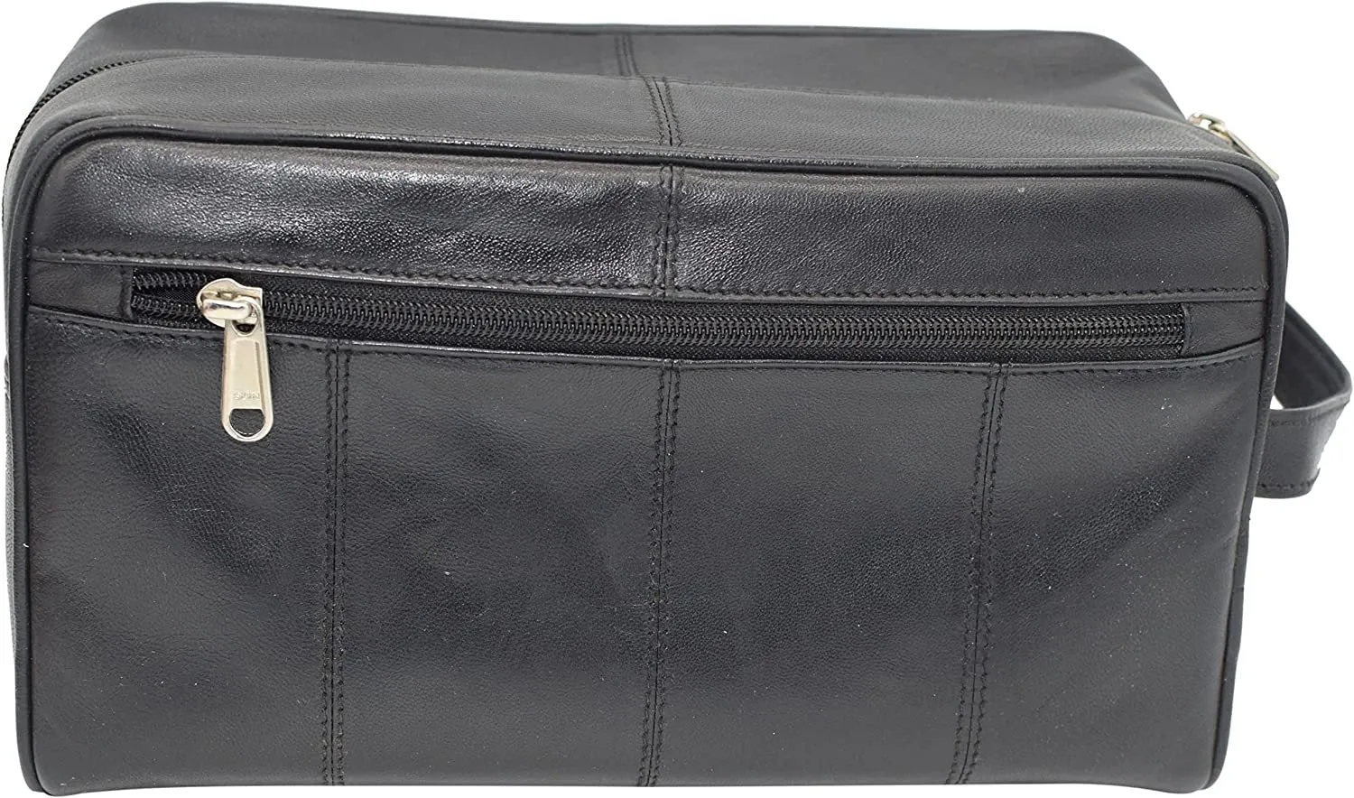 133 Travel Toiletry Bag Genuine Leather Dopp Kit Travel Organizer For Men Women