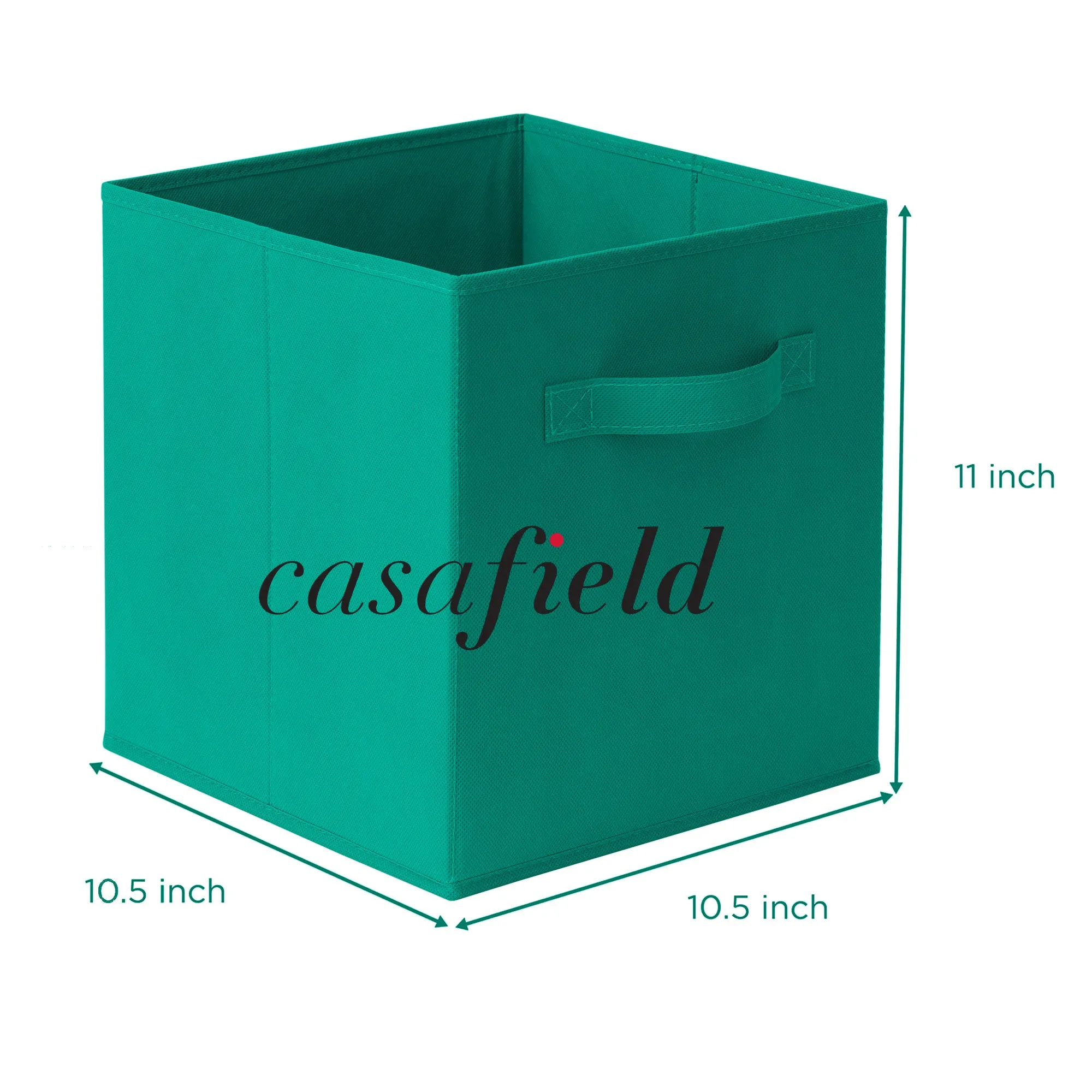 6 Pack Collapsible Fabric Cubes, Storage Bins