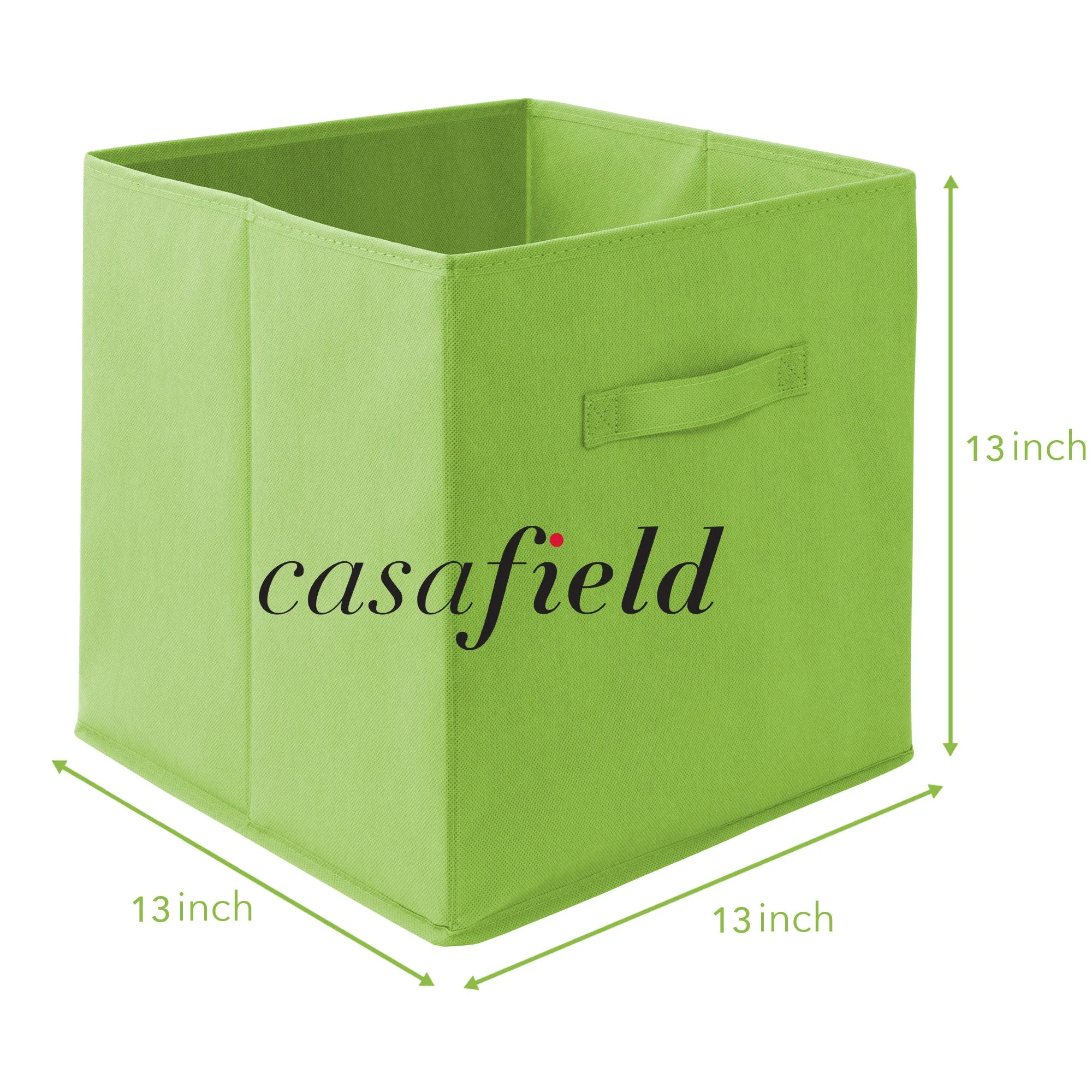 6 Pack Collapsible Fabric Cubes, Storage Bins