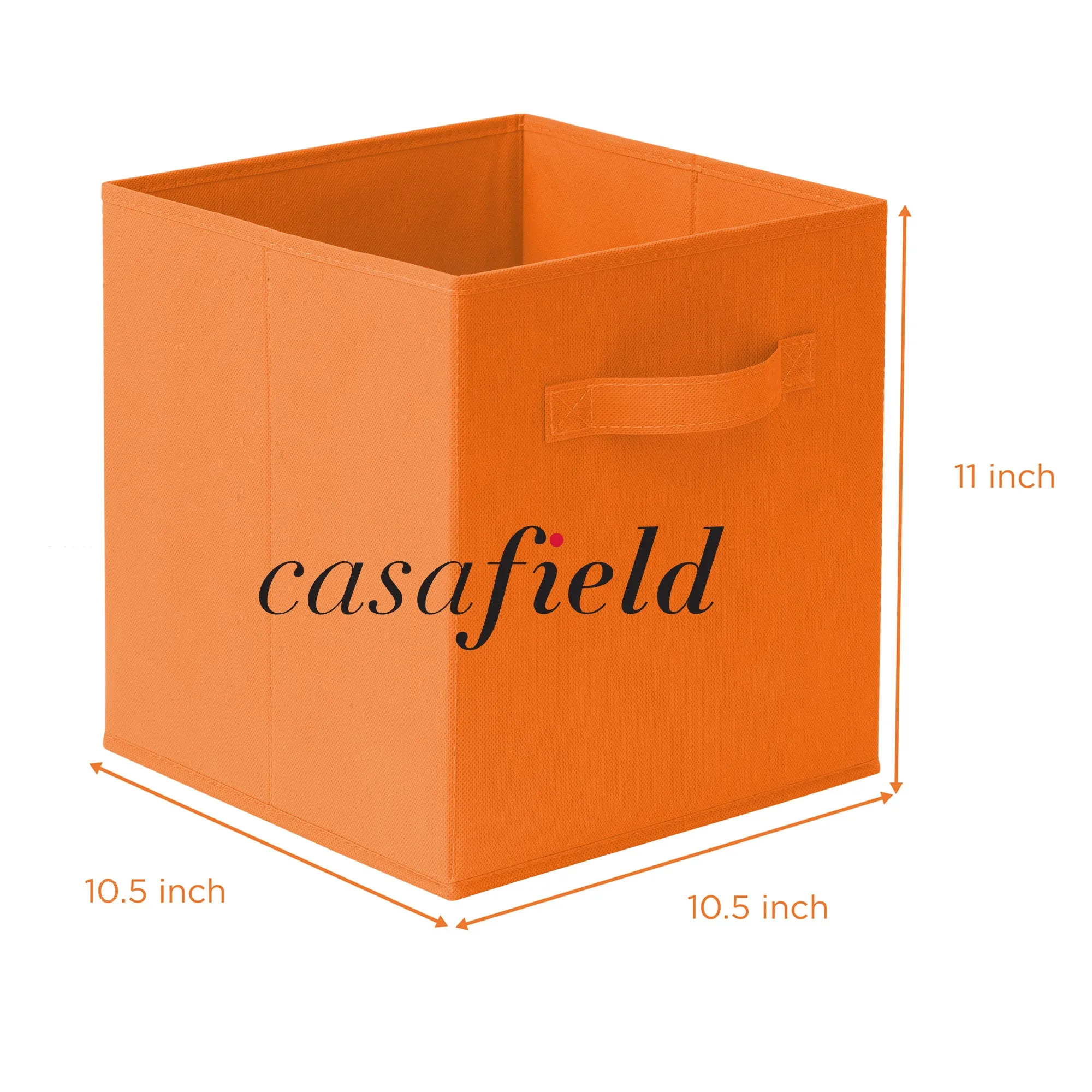 6 Pack Collapsible Fabric Cubes, Storage Bins