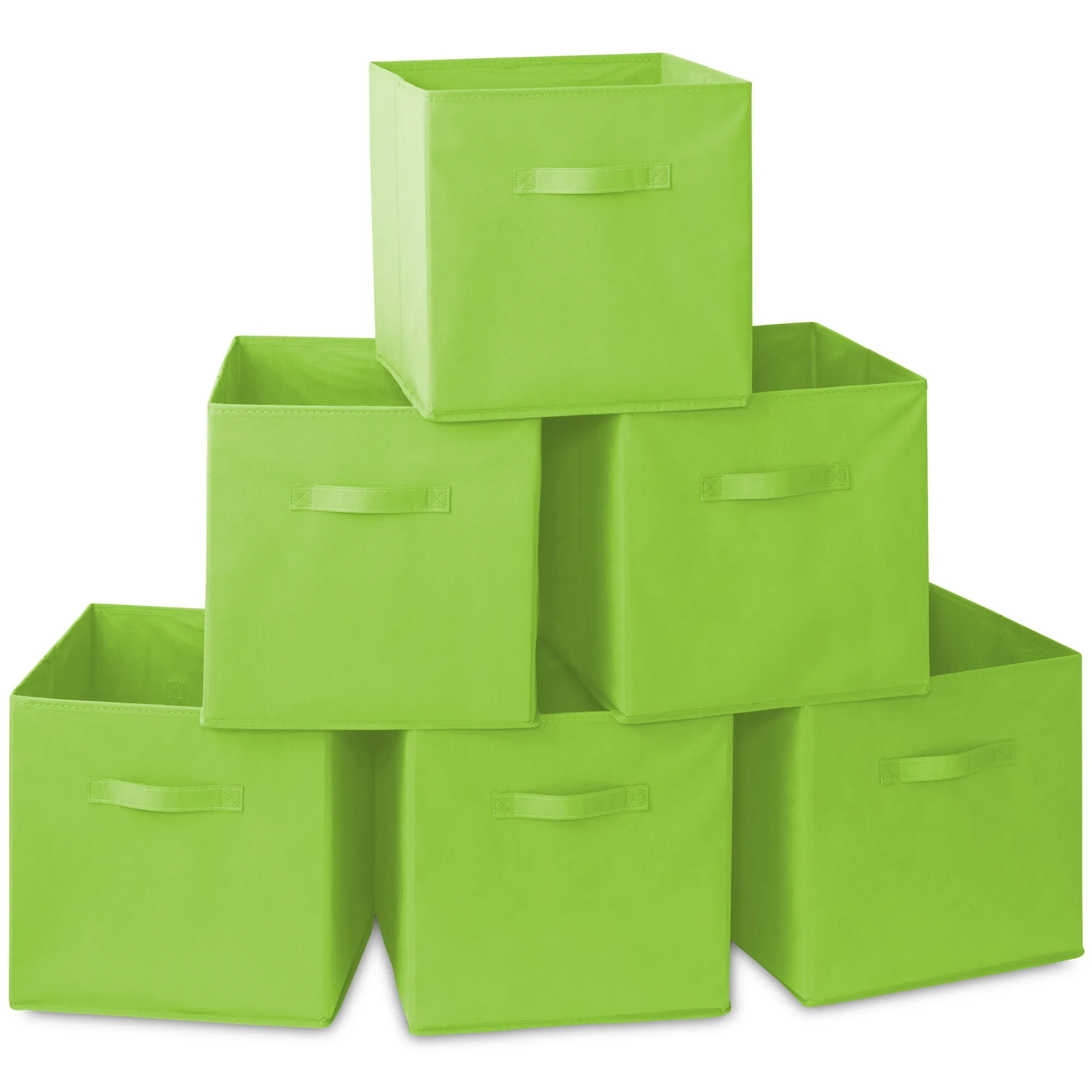 6 Pack Collapsible Fabric Cubes, Storage Bins