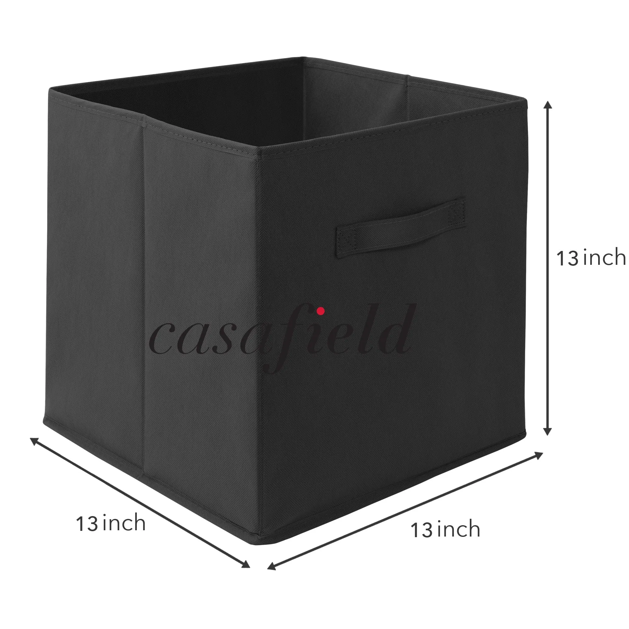 6 Pack Collapsible Fabric Cubes, Storage Bins