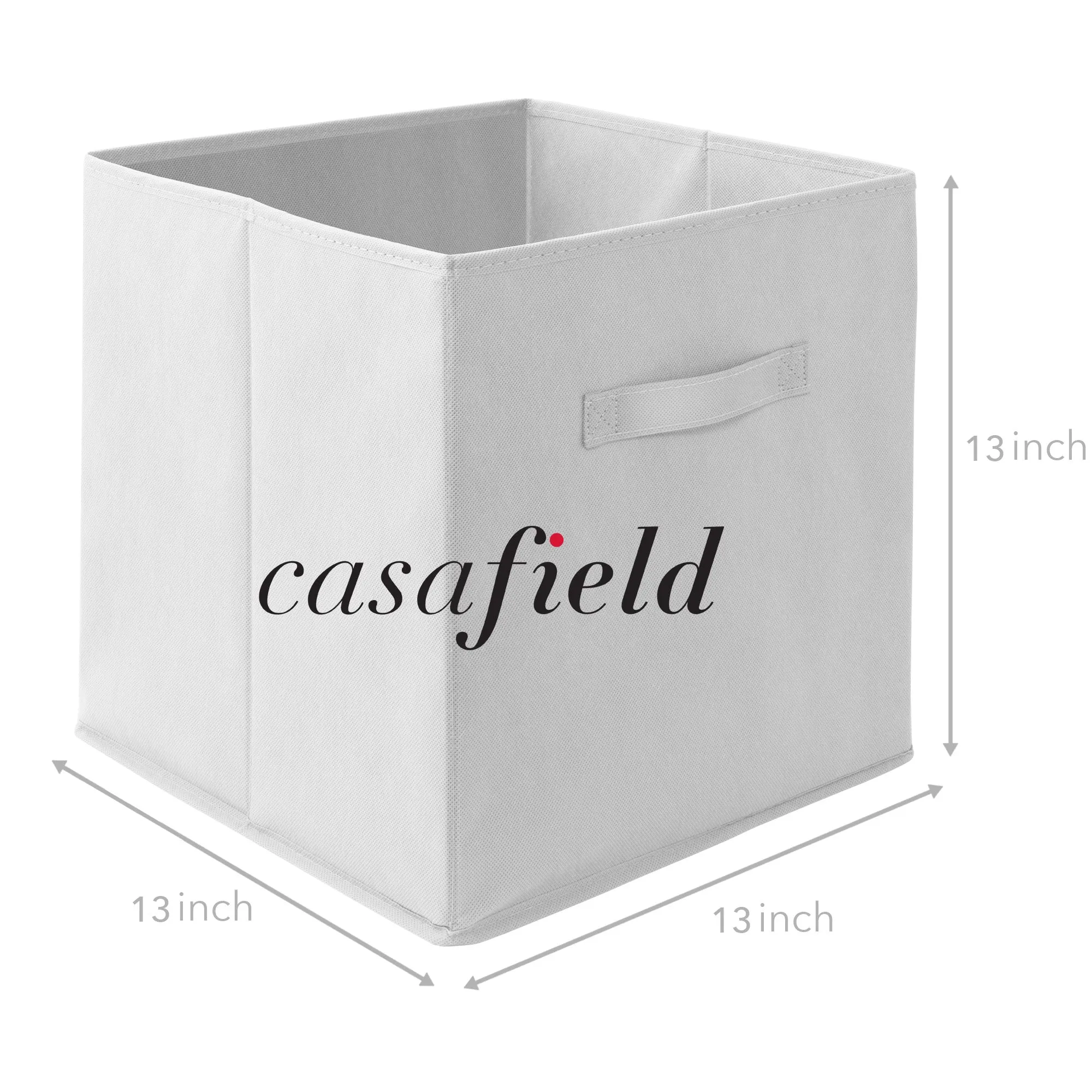 6 Pack Collapsible Fabric Cubes, Storage Bins