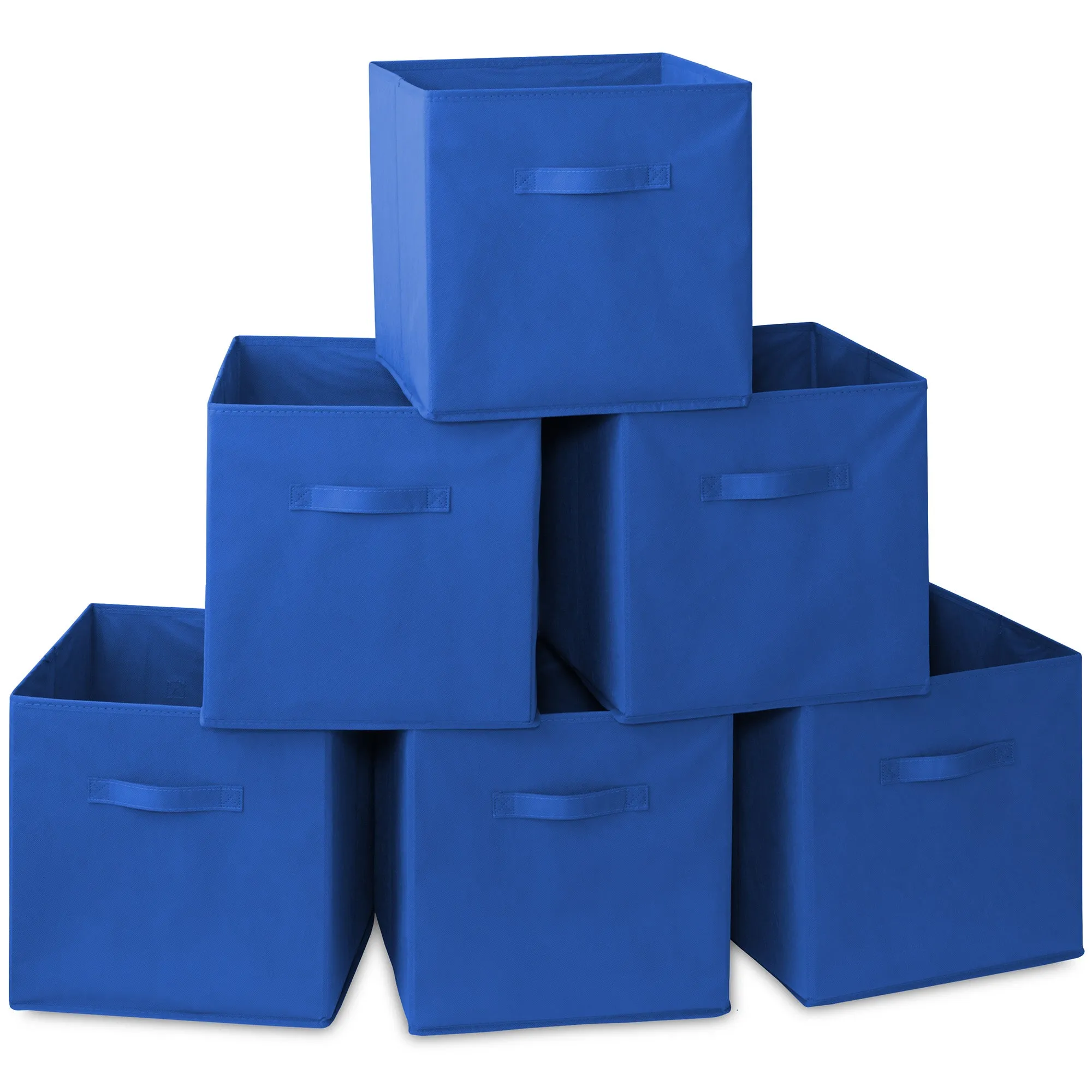 6 Pack Collapsible Fabric Cubes, Storage Bins