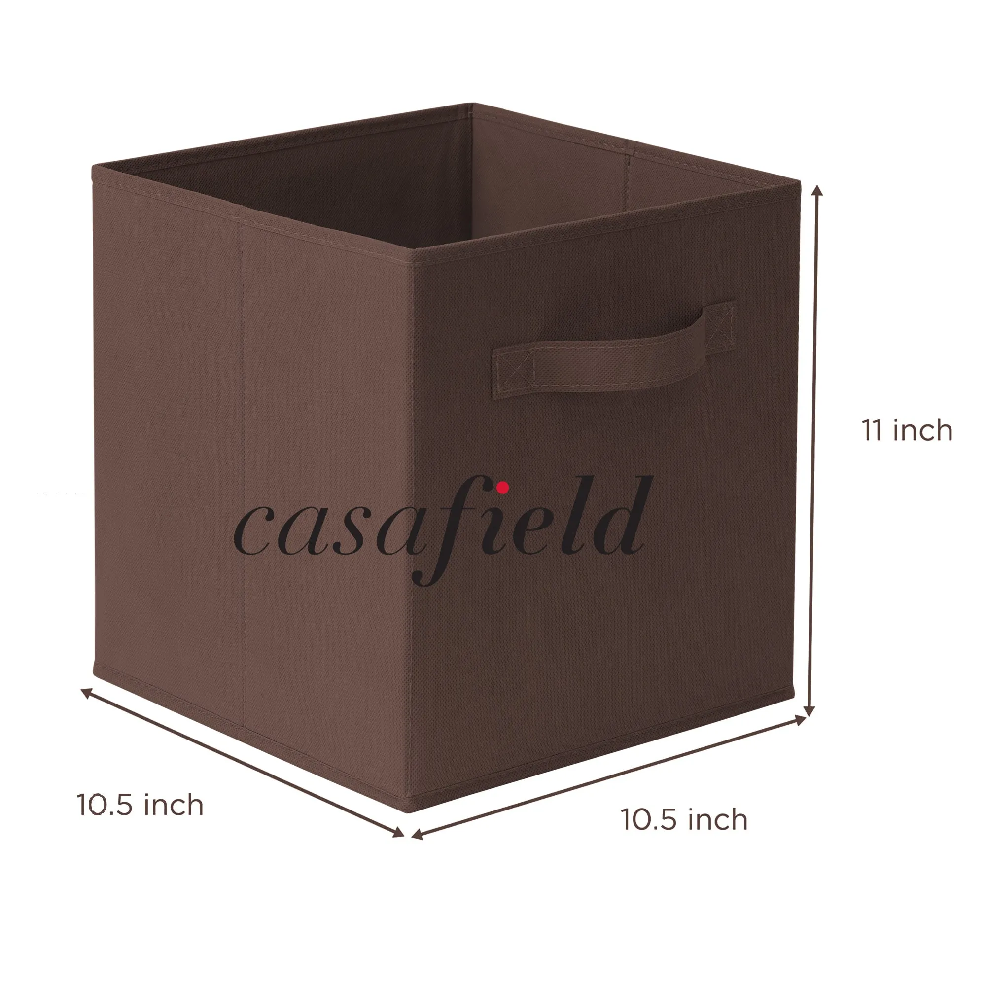 6 Pack Collapsible Fabric Cubes, Storage Bins