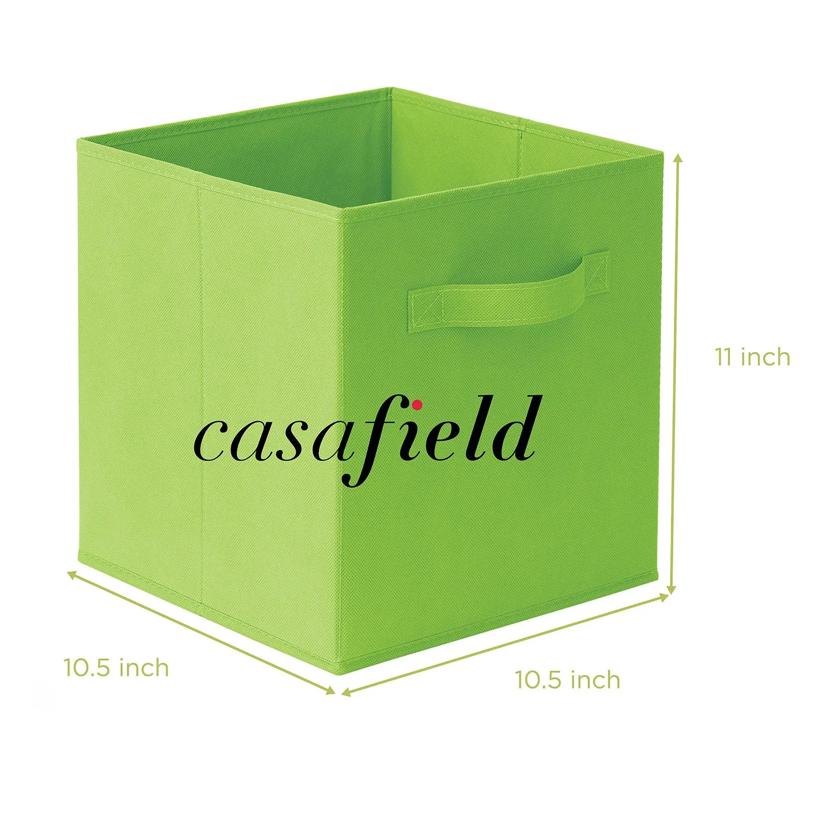 6 Pack Collapsible Fabric Cubes, Storage Bins