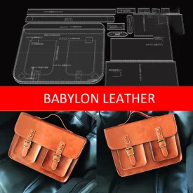 BABYLON™ Leather Briefcase DIY Pattern AAB-581