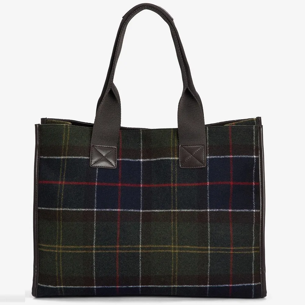 Barbour Turnberry Tartan Tote Bag One Size