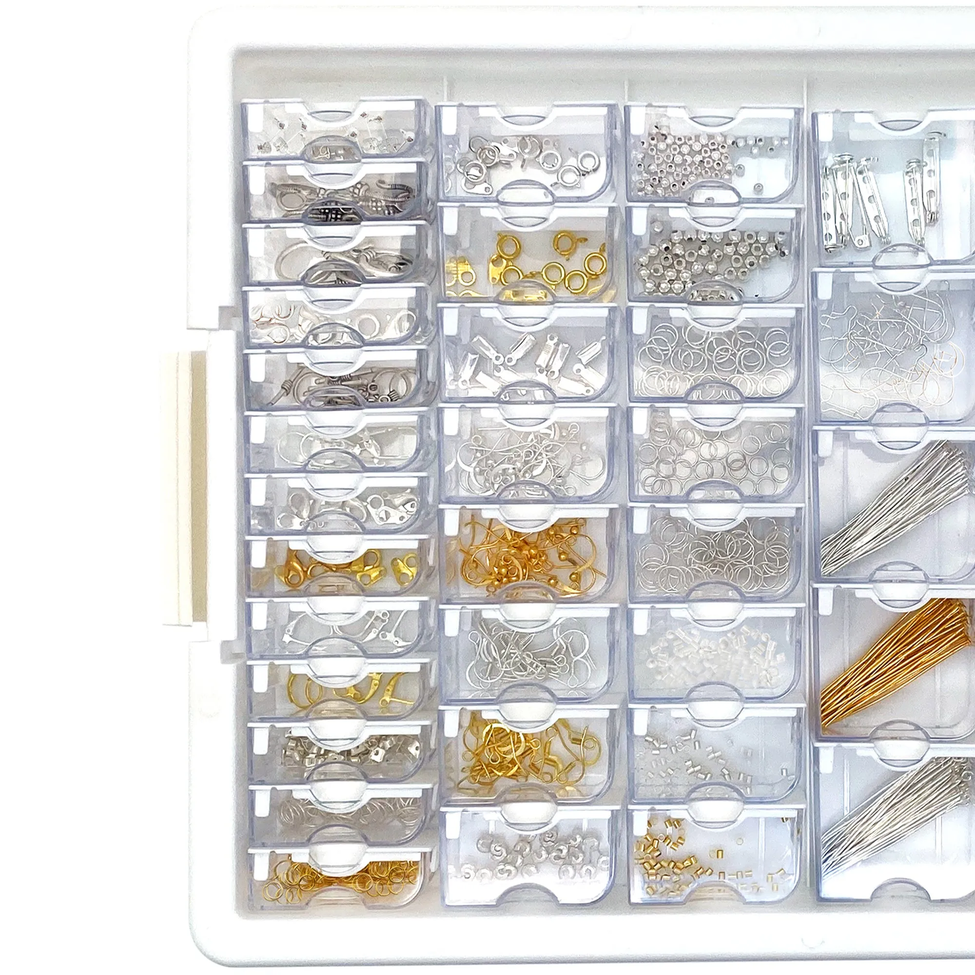 Bead Storage Solutions Elizabeth Ward 1,111pc Assorted Jewelry Findings Tray