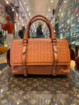 Bottega Veneta Intrecciato Leather Monaco Handbag