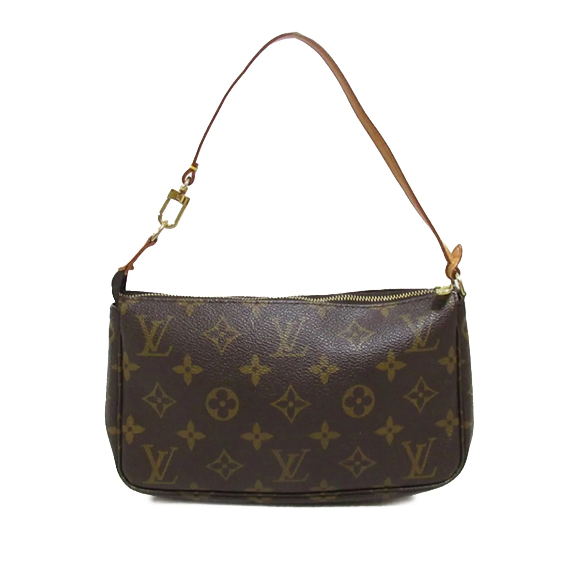 Brown Louis Vuitton Monogram Pochette Accessoires Shoulder Bag