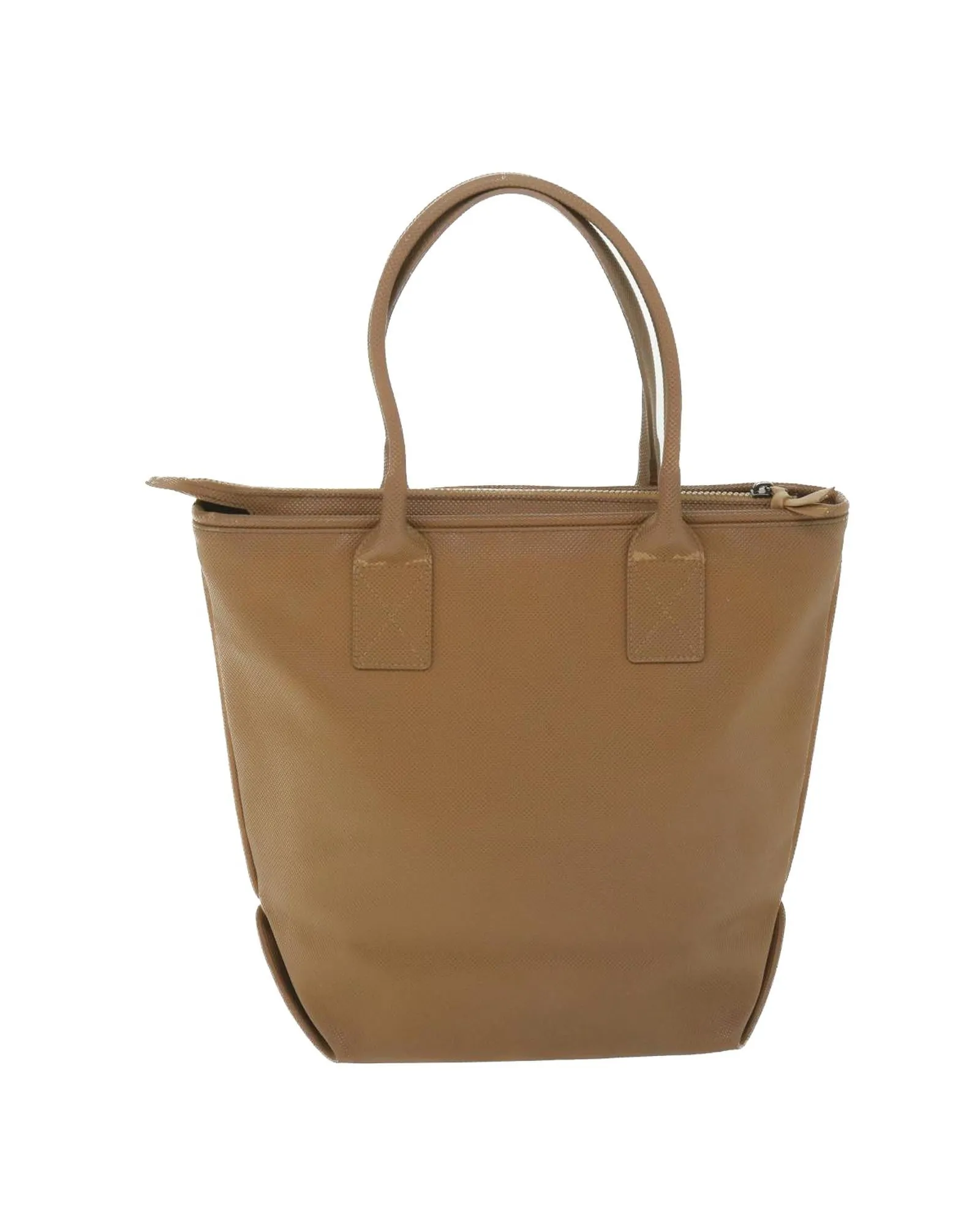 Brown PVC Leather Tote Bag