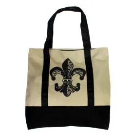 Canvas Bag Fleur De Lis