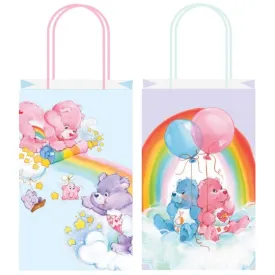 Care Bears Paper Kraft Bags 21cm x 13cm x 8cm 8pk