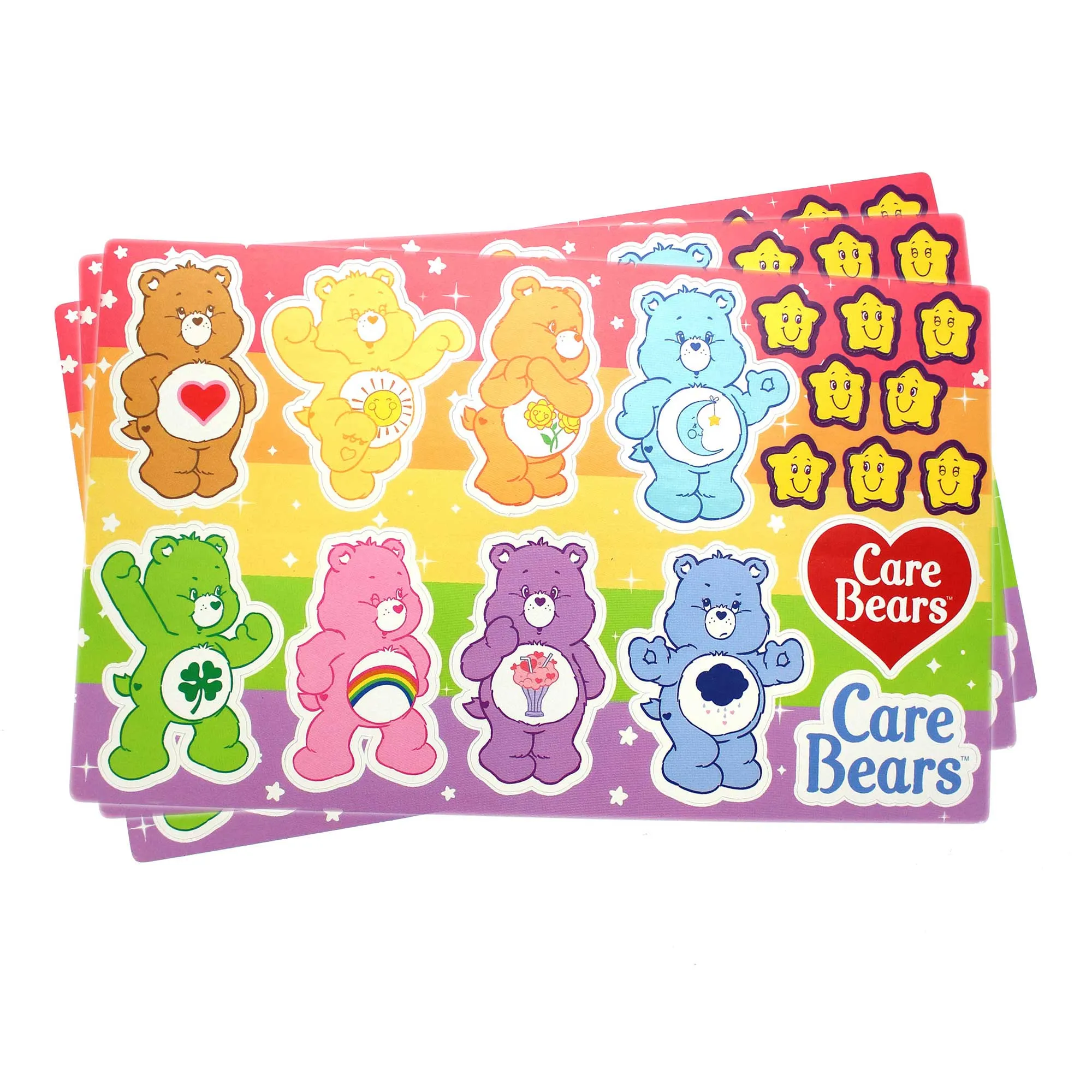 Care Bears Sticker Sheets (Set of 8)