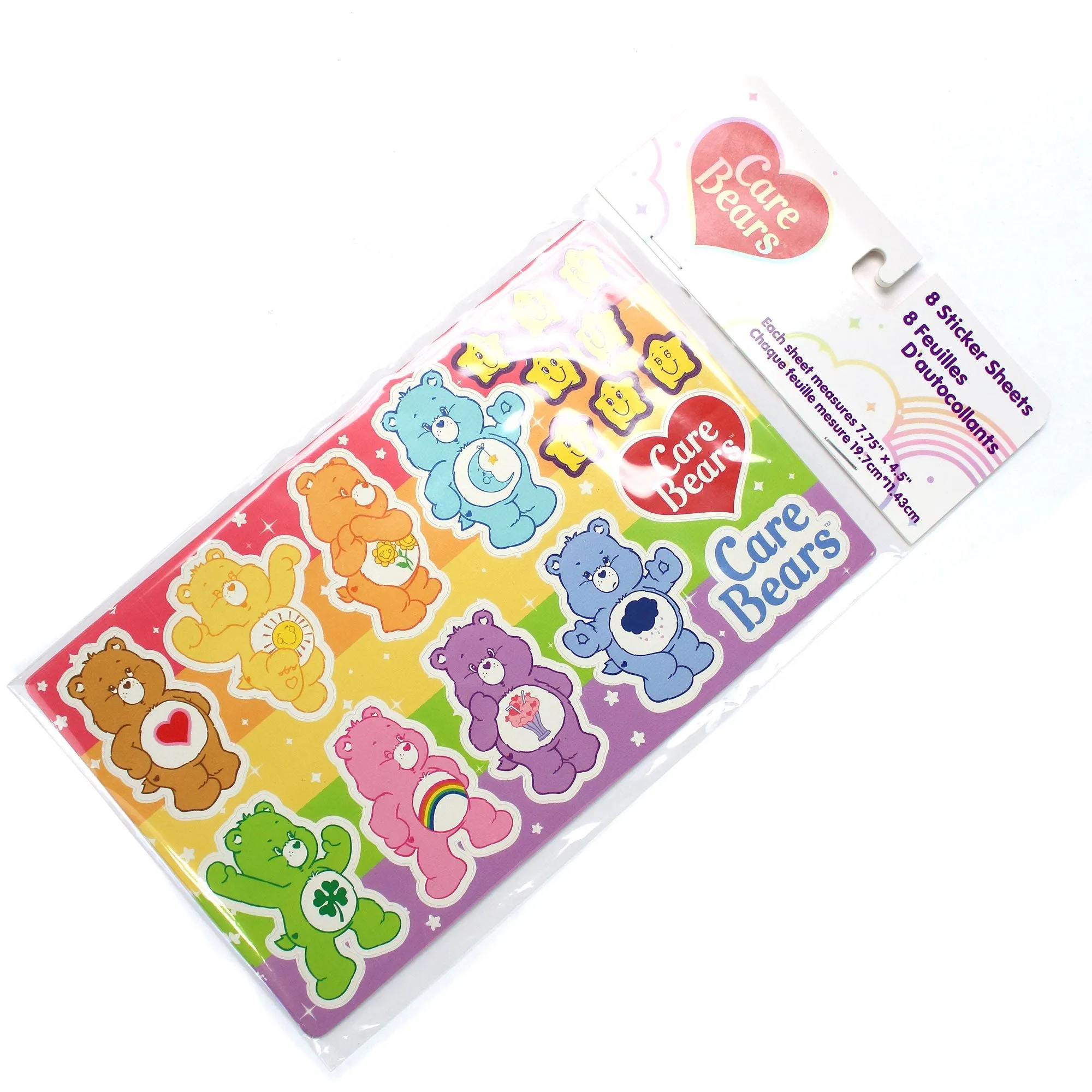 Care Bears Sticker Sheets (Set of 8)