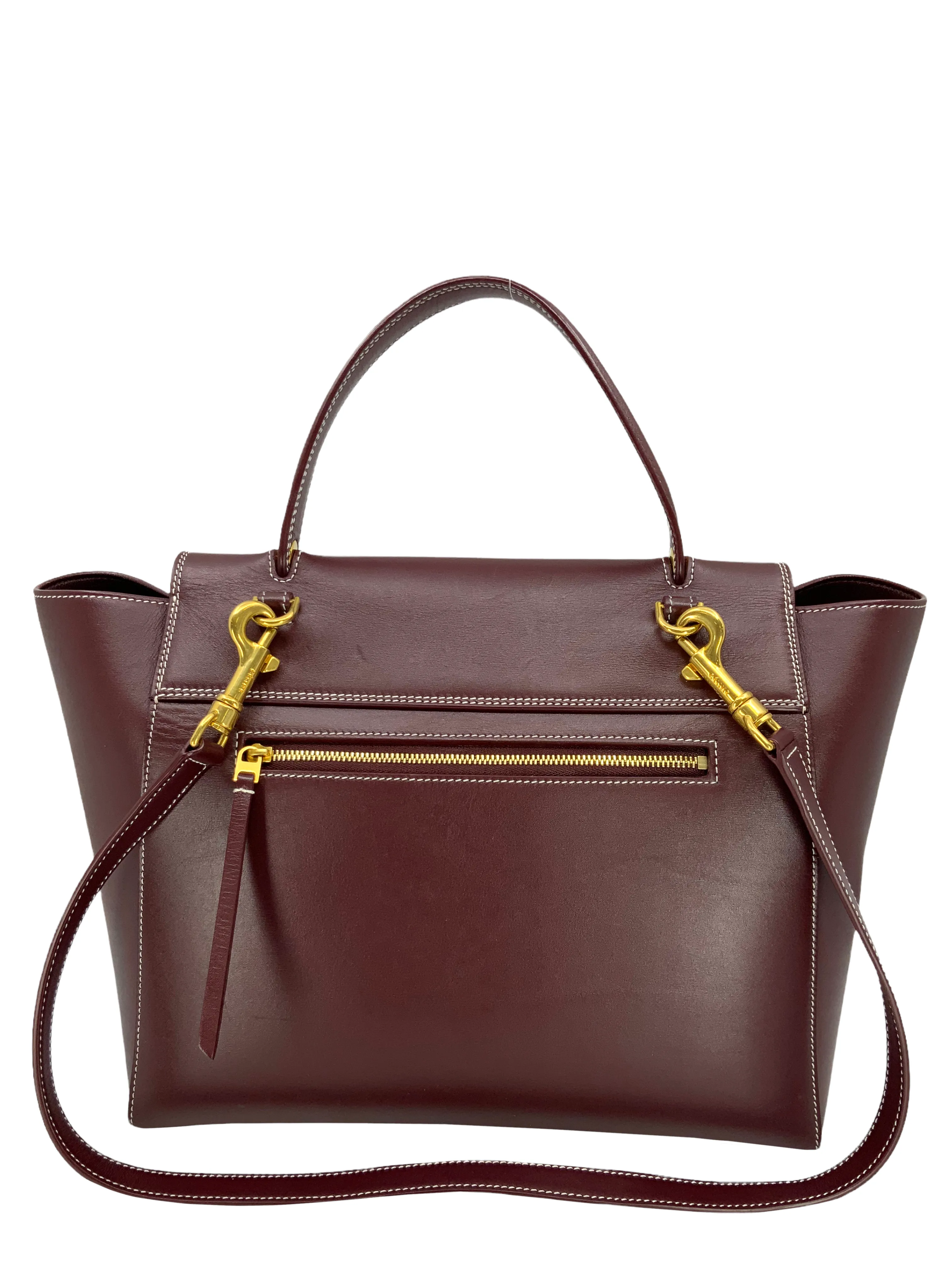 CELINE Smooth Calfskin Leather Mini Belt Bag