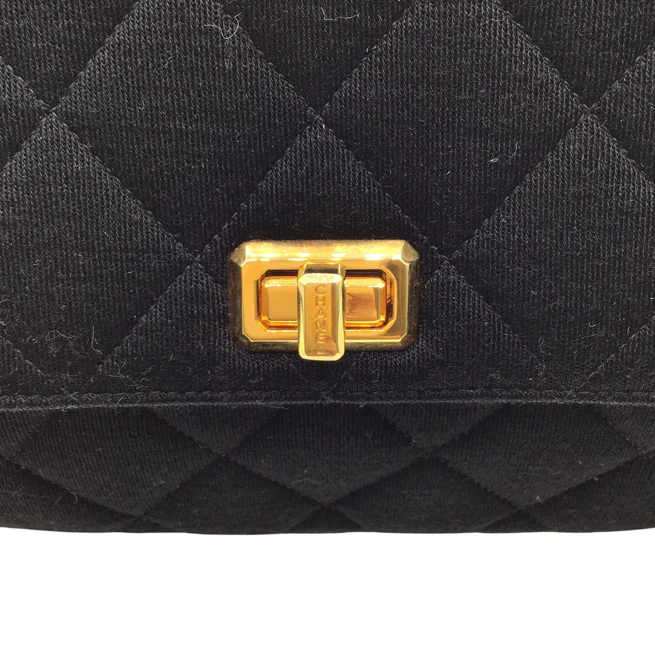 Chanel Mademoiselle 1995 Black Shoulder Bag