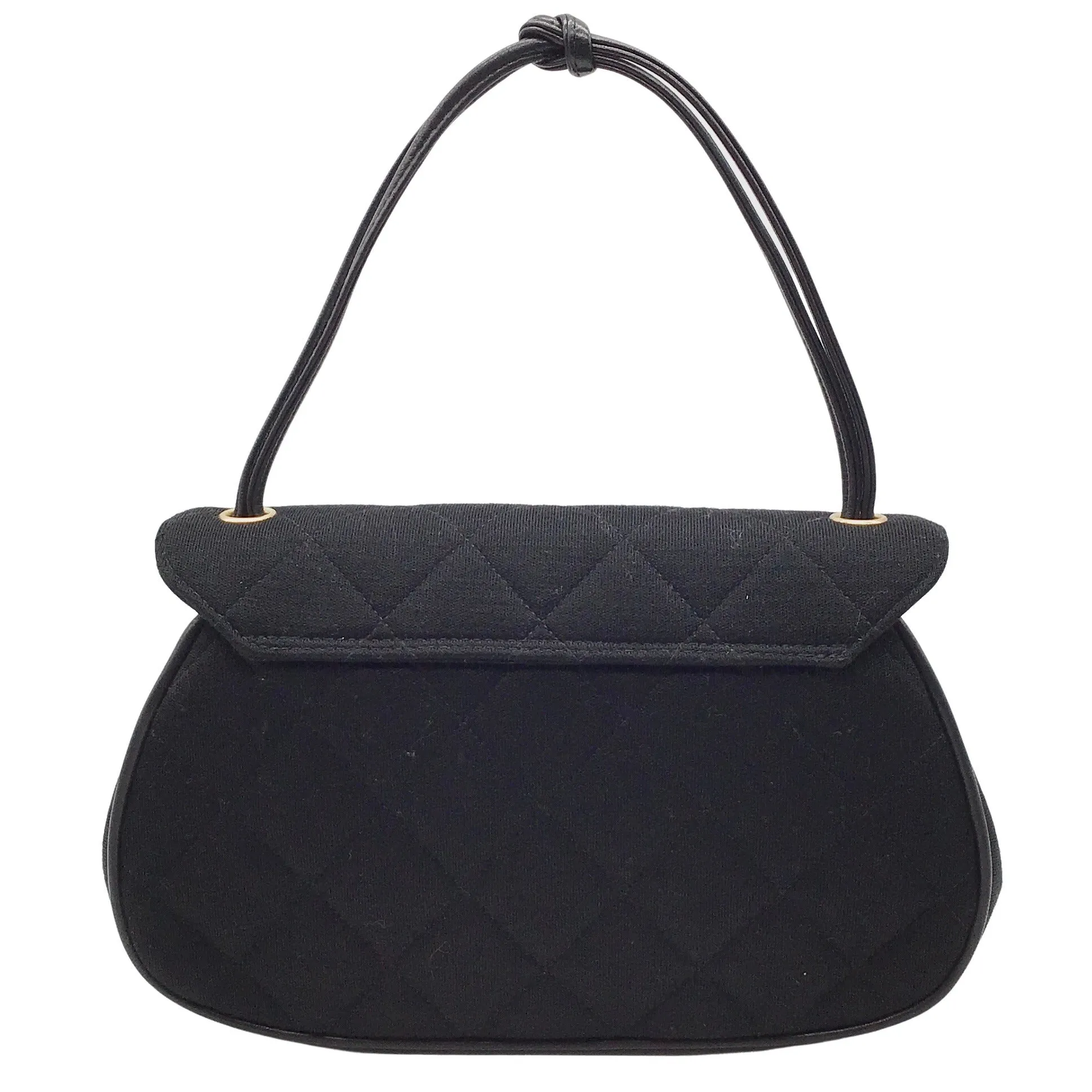 Chanel Mademoiselle 1995 Black Shoulder Bag