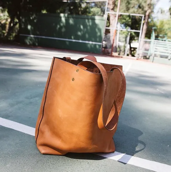 Classic Leather Tote