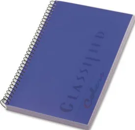 Classified Colors Notebook Narrow Rule 5-1/2 X 8-1/2 Orchid 100 Sheets