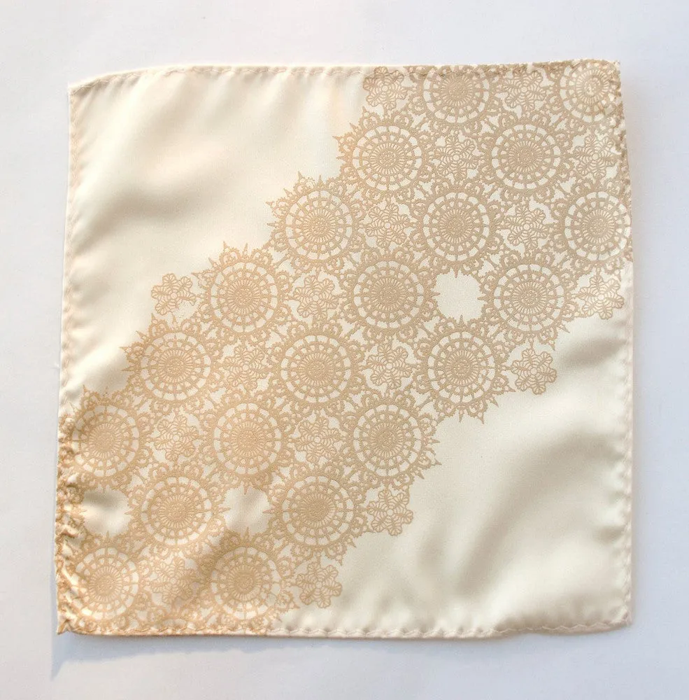 Cottage Lace Pocket Square