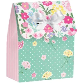 Floral Tea Party Favor Bags