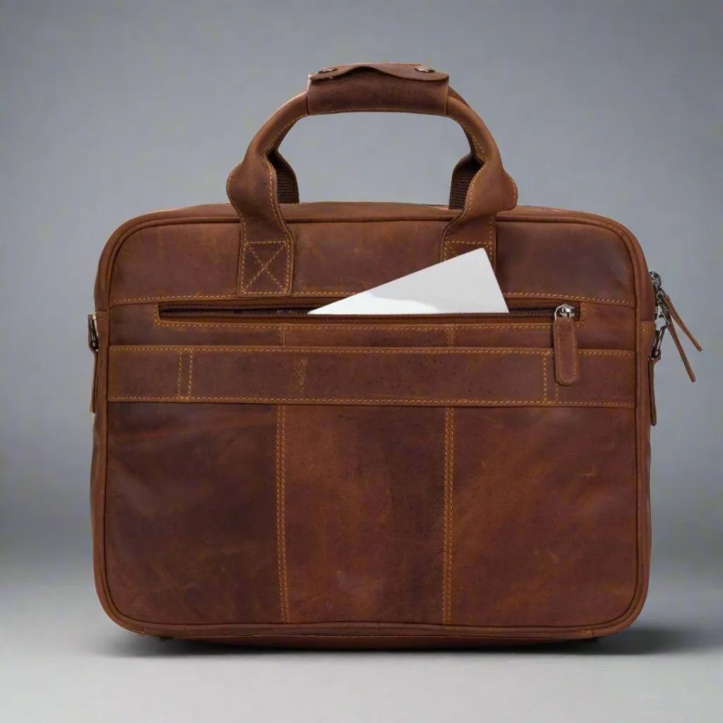 Greenwood Leather 14" Laptop Bag