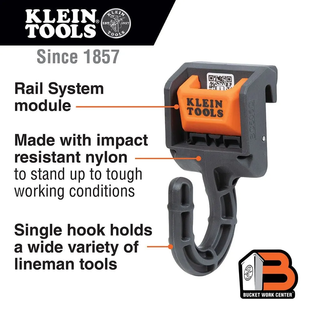 Klein Open Hook Module, Rail System - BC505C