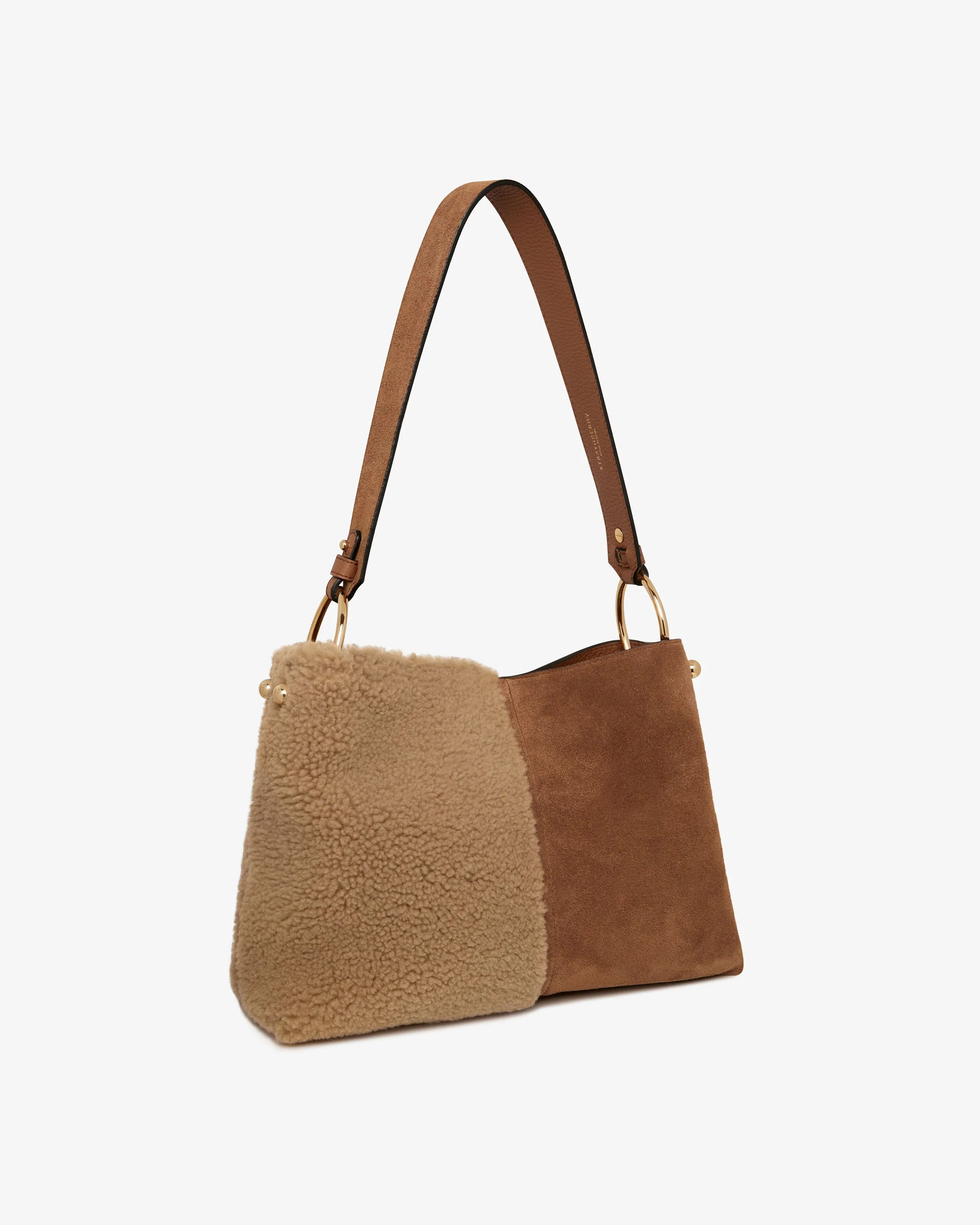 Lana Hobo - Caramel Shearling