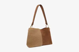 Lana Hobo - Caramel Shearling