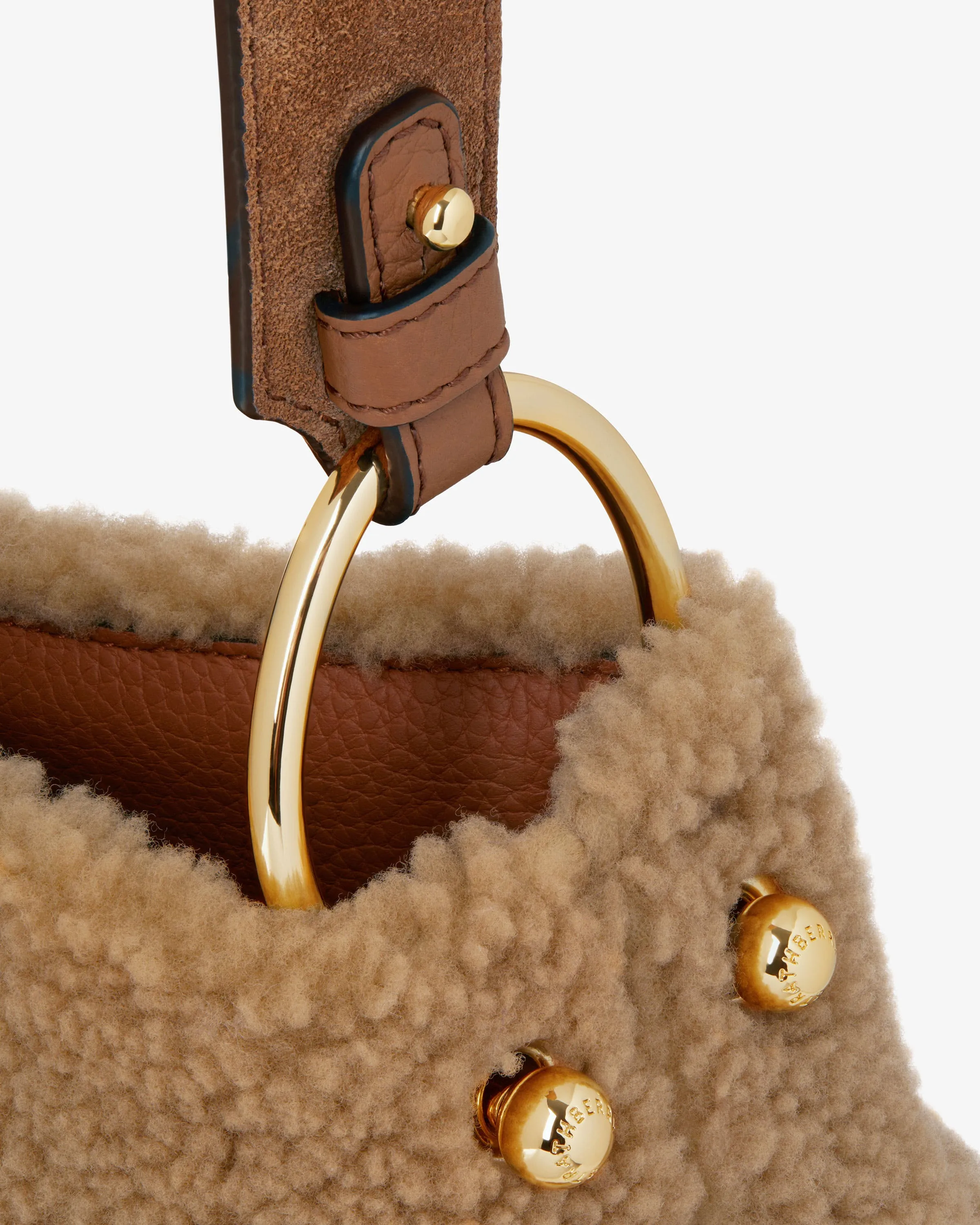 Lana Hobo - Caramel Shearling