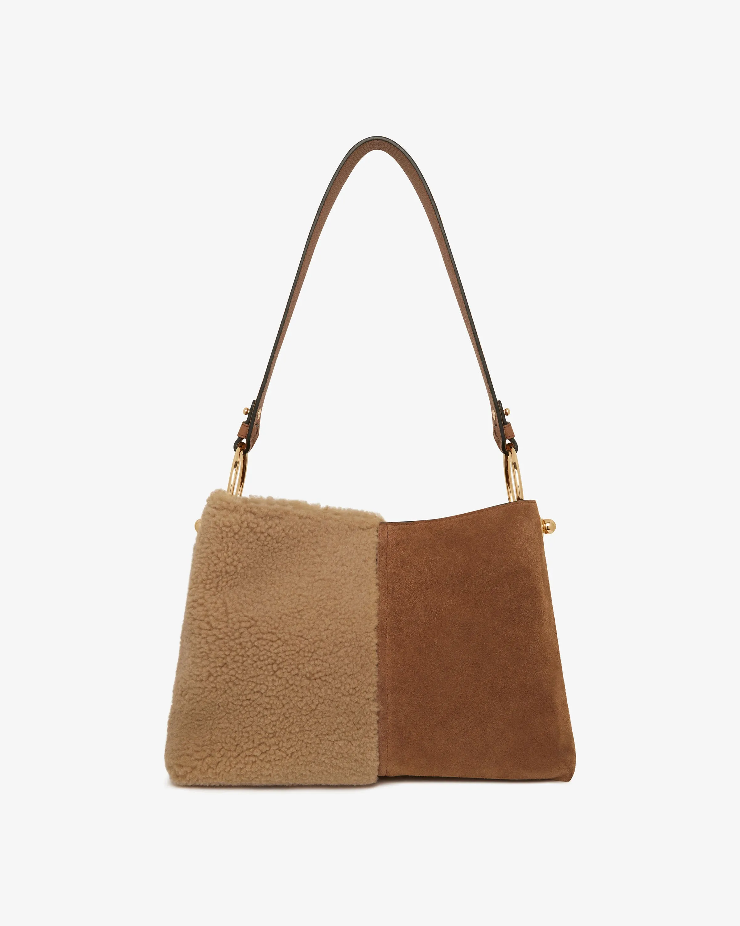 Lana Hobo - Caramel Shearling