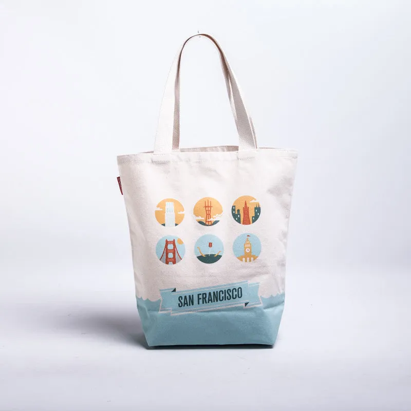 Landmark Golden Gate Tote Bag