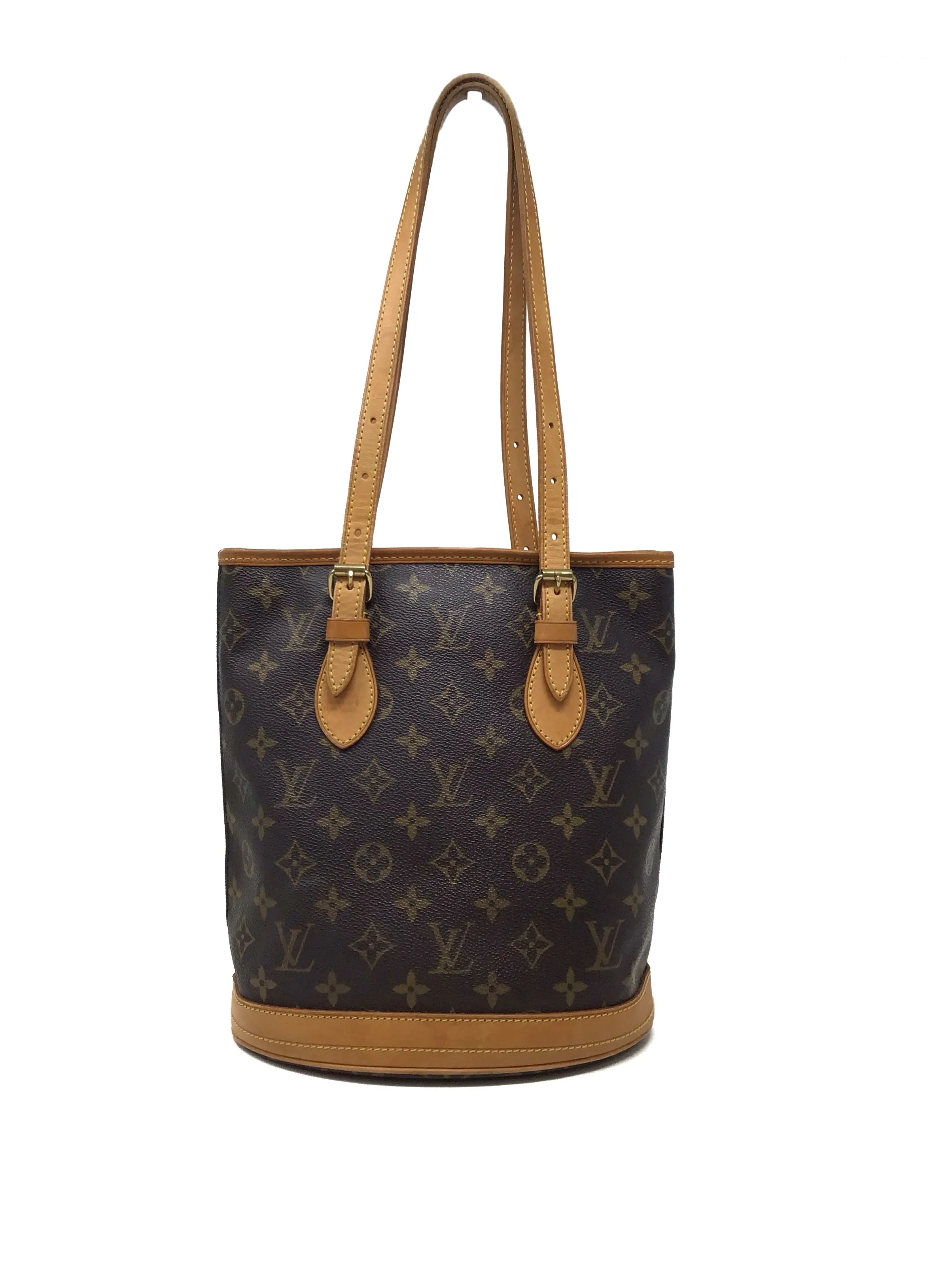 Louis Vuitton '03 'Bucket' PM Monogram Canvas W/Pochette