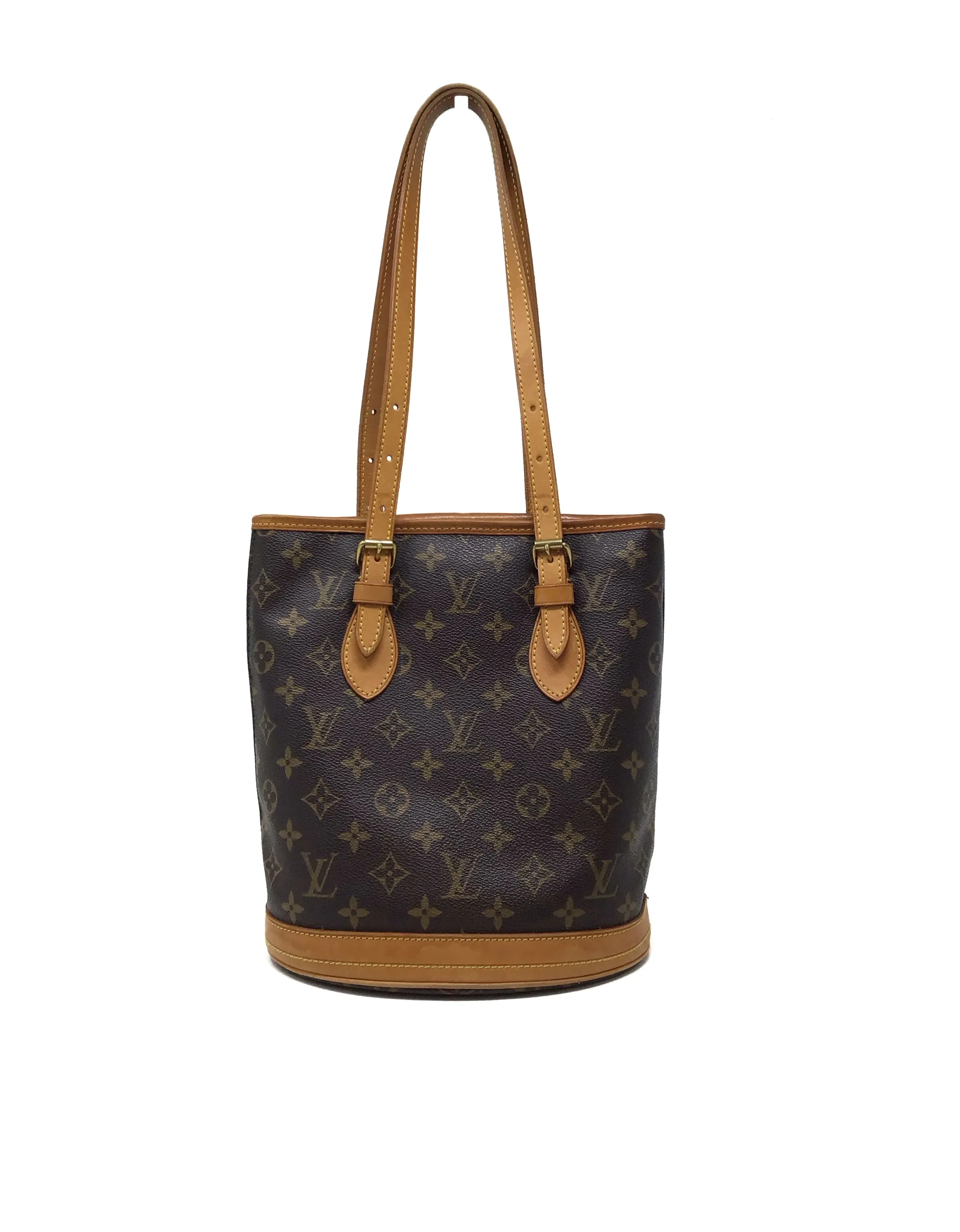 Louis Vuitton '03 'Bucket' PM Monogram Canvas W/Pochette