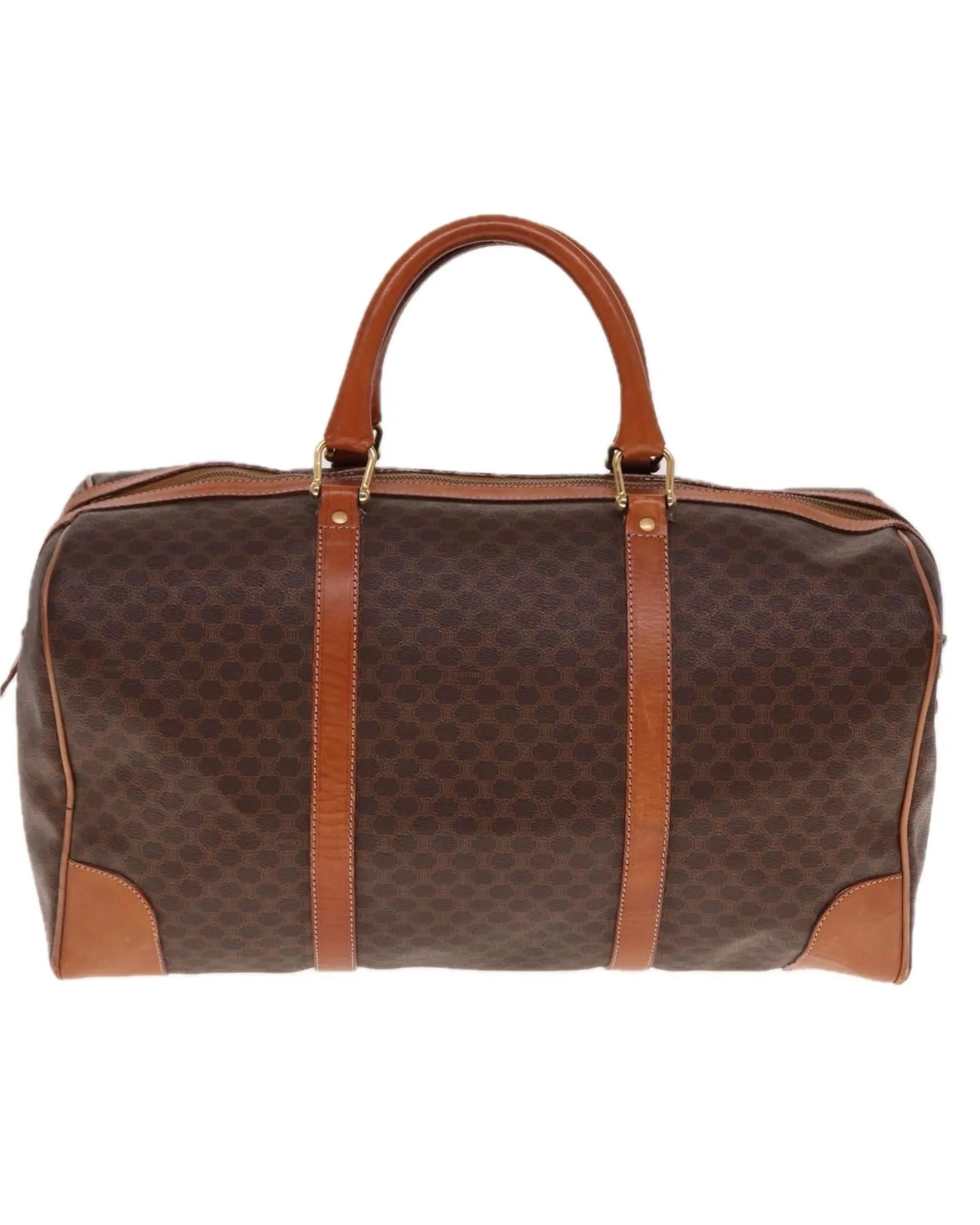 Macadam Canvas Boston Bag in PVC Leather