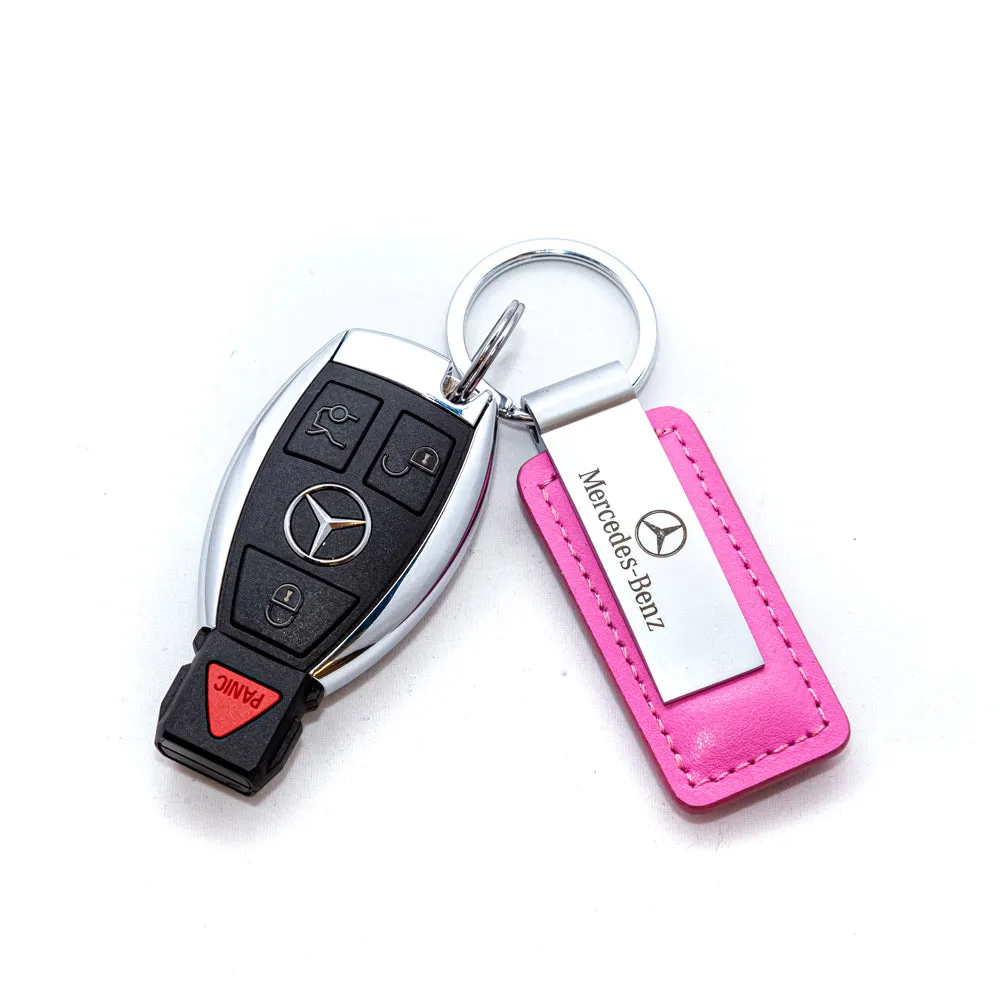 Mercedes-Benz Leather Keychain