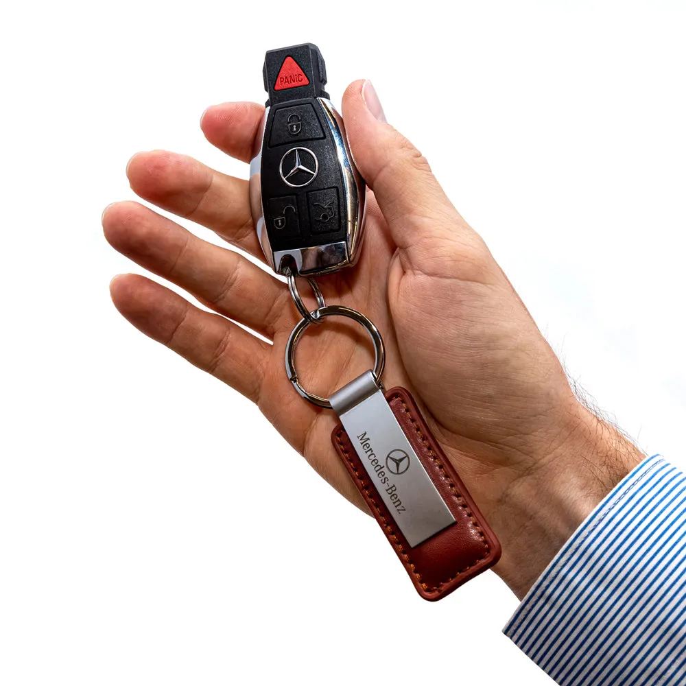 Mercedes-Benz Leather Keychain