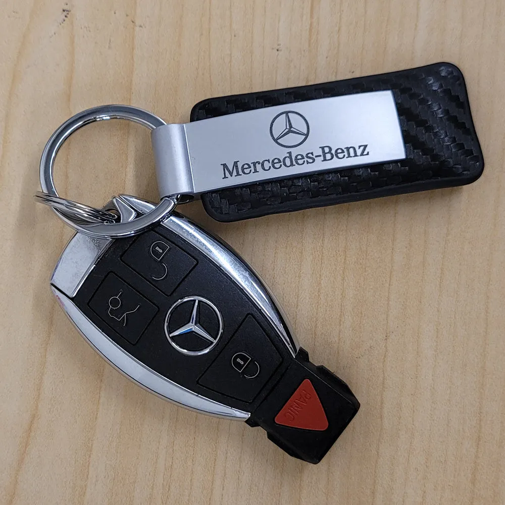 Mercedes-Benz Leather Keychain