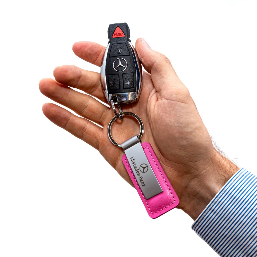 Mercedes-Benz Leather Keychain