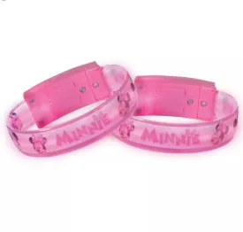 Minnie Mouse Light Up Bracelets  | 4ct