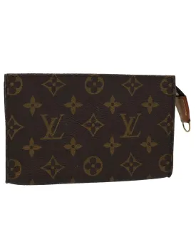 Monogram Canvas Accessory Pouch - Authentic LV Bucket PM