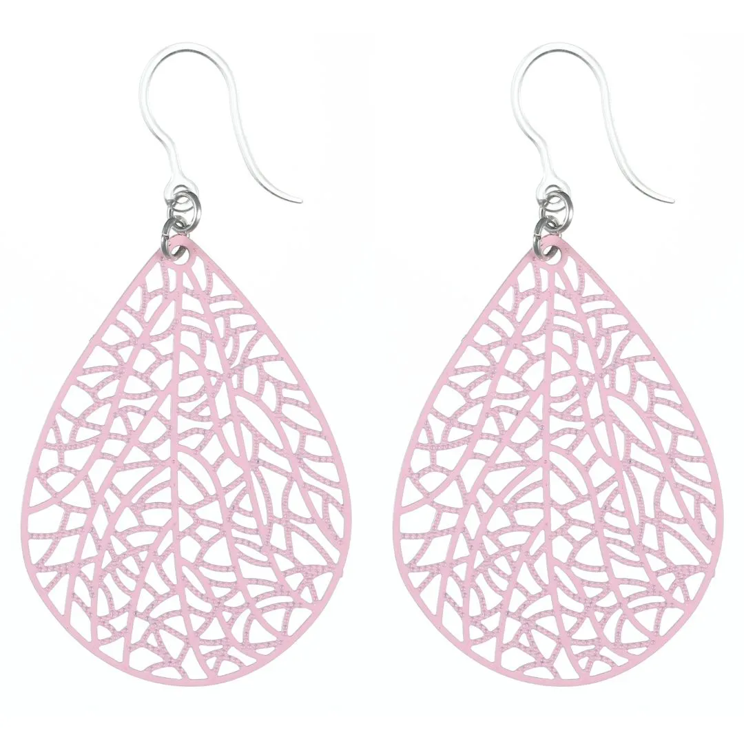 Mosaic Teardrop Dangles Hypoallergenic Earrings for Sensitive Ears Made with Plastic Posts