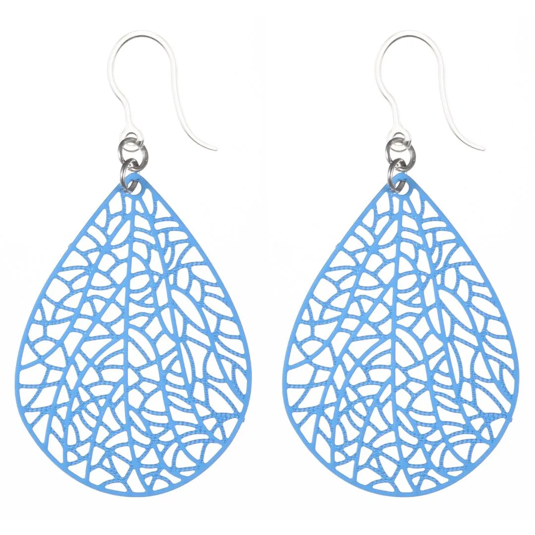 Mosaic Teardrop Dangles Hypoallergenic Earrings for Sensitive Ears Made with Plastic Posts