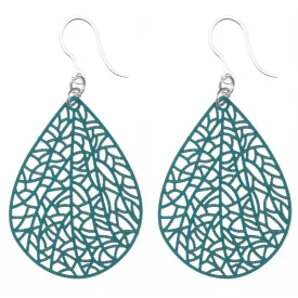 Mosaic Teardrop Dangles Hypoallergenic Earrings for Sensitive Ears Made with Plastic Posts