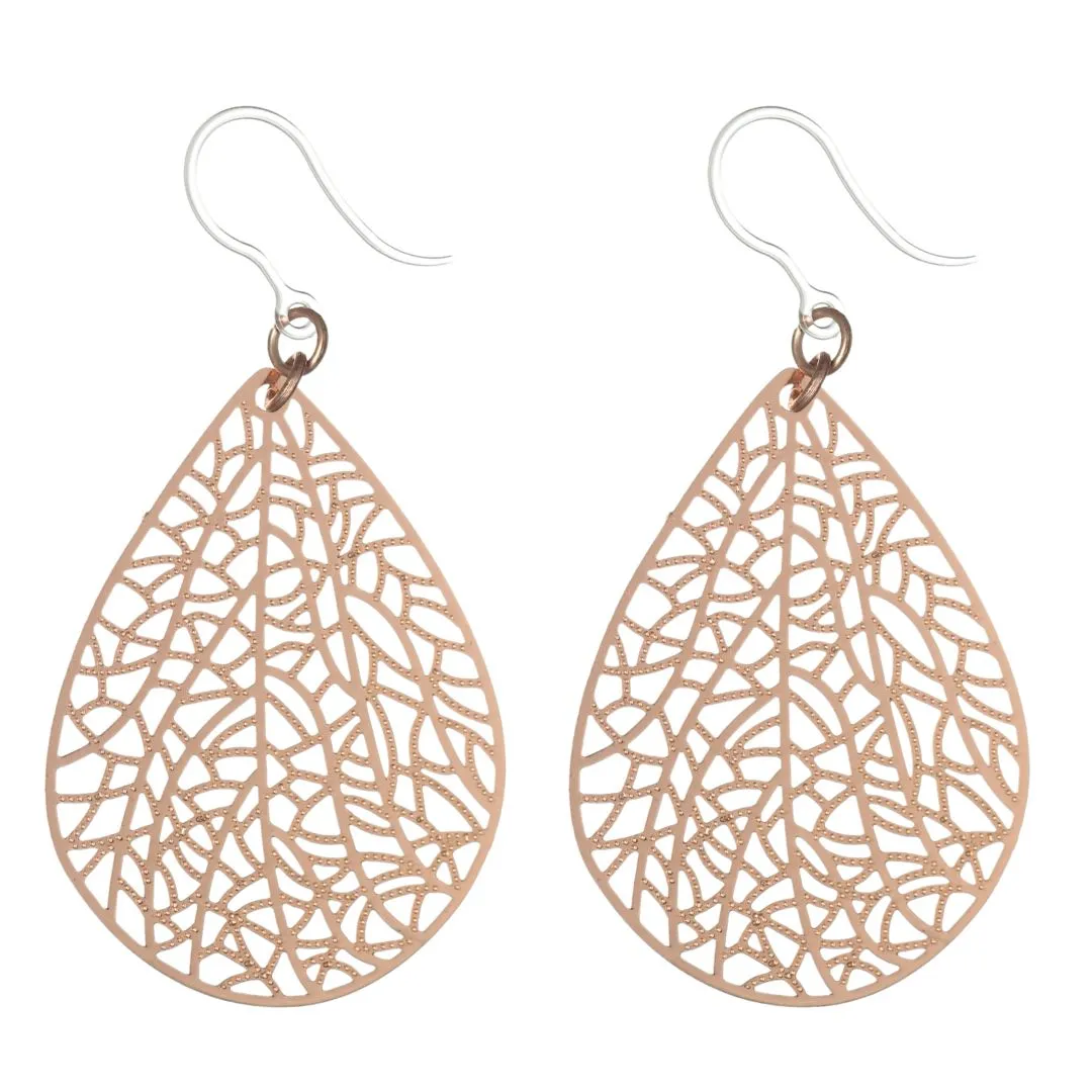 Mosaic Teardrop Dangles Hypoallergenic Earrings for Sensitive Ears Made with Plastic Posts