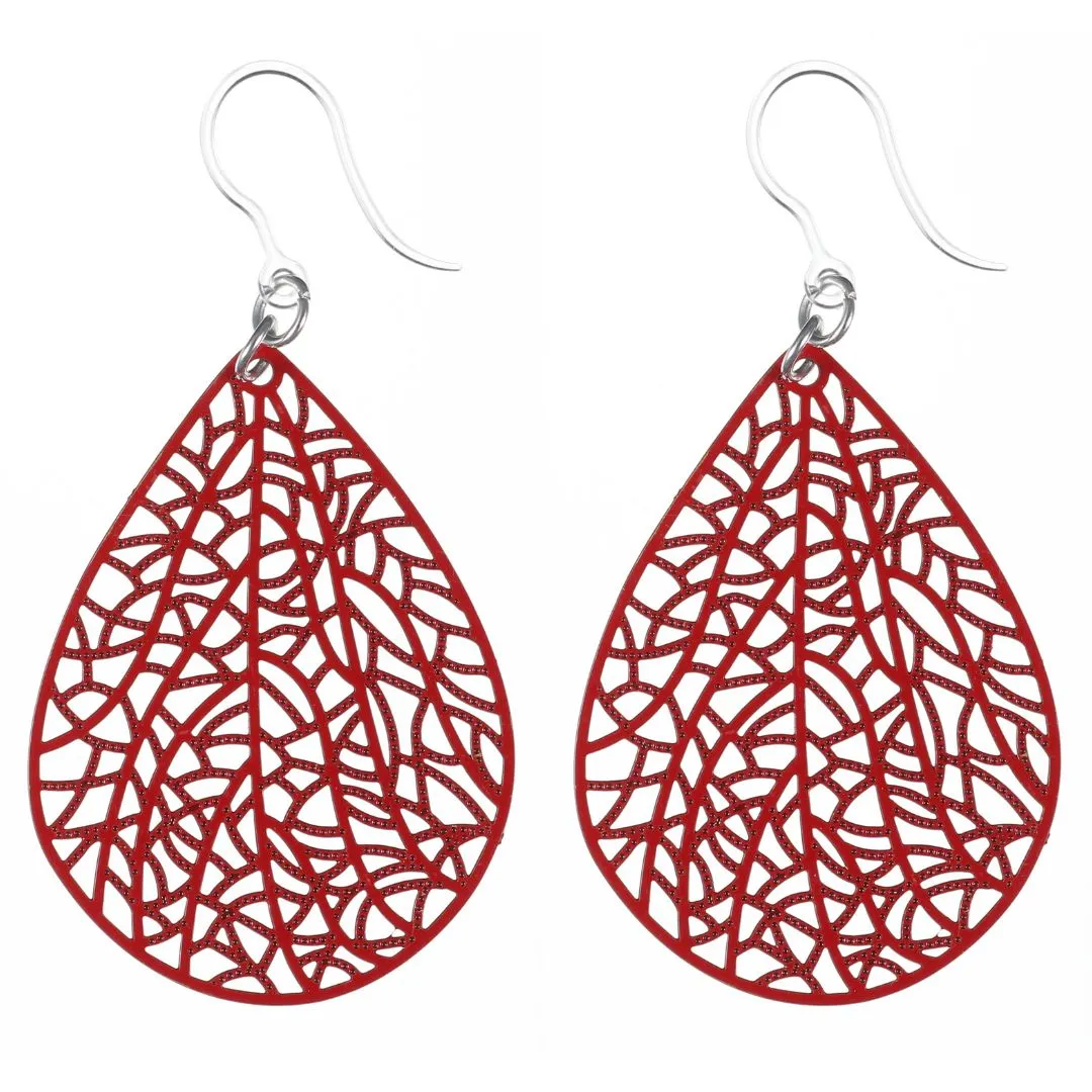 Mosaic Teardrop Dangles Hypoallergenic Earrings for Sensitive Ears Made with Plastic Posts